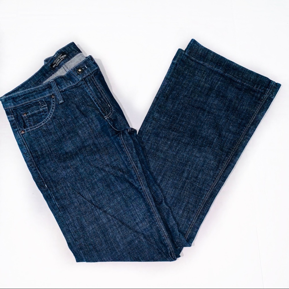 James Jeans. Size 28. Wide Leg. Dry Aged Denim.